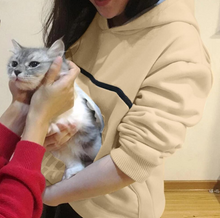 Load image into Gallery viewer, VIVAelectronic Creative Cat Lovers Dog Pet Sweatshirt Pullovers Ear Hooded