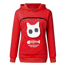 Load image into Gallery viewer, VIVAelectronic Creative Cat Lovers Dog Pet Sweatshirt Pullovers Ear Hooded