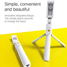 Load image into Gallery viewer, 3 in 1 Wireless Bluetooth Selfie Stick for iphone/Android