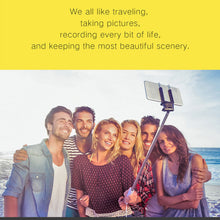 Load image into Gallery viewer, 3 in 1 Wireless Bluetooth Selfie Stick for iphone/Android