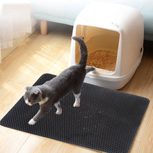 Load image into Gallery viewer, VIVAelectronic Cat Litter Mat EVA Double-Layer Pet Cat Mats with Waterproof
