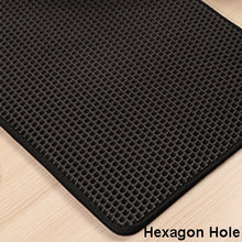 Load image into Gallery viewer, VIVAelectronic Cat Litter Mat EVA Double-Layer Pet Cat Mats with Waterproof
