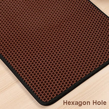 Load image into Gallery viewer, VIVAelectronic Cat Litter Mat EVA Double-Layer Pet Cat Mats with Waterproof
