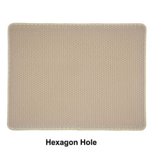 Load image into Gallery viewer, VIVAelectronic Cat Litter Mat EVA Double-Layer Pet Cat Mats with Waterproof
