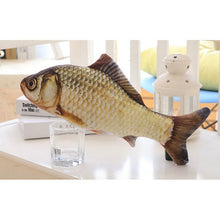 Load image into Gallery viewer, VIVAelectronic Pet Soft Plush 3D Fish Shape Cat Interactive Gifts Fish Toys
