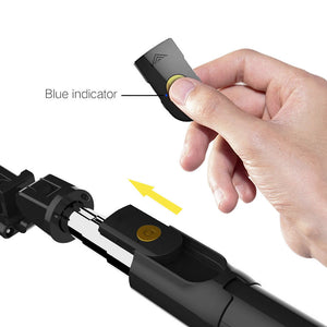 3 in 1 Wireless Bluetooth Selfie Stick for iphone/Android